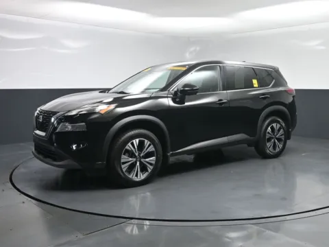 Black 2021 Nissan Rogue SV for sale in Terre Haute, IN