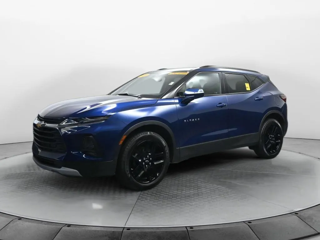 Blue 2022 Chevrolet Blazer LT for sale in Terre Haute, IN