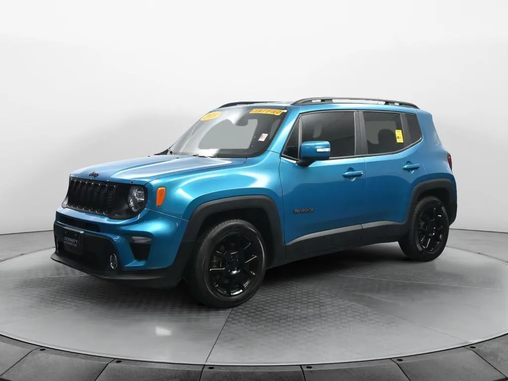 Blue 2020 Jeep Renegade Altitude for sale in Terre Haute, IN