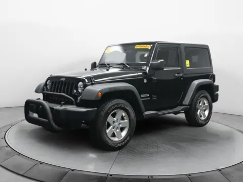 Black 2015 Jeep Wrangler Sport for sale in Terre Haute, IN