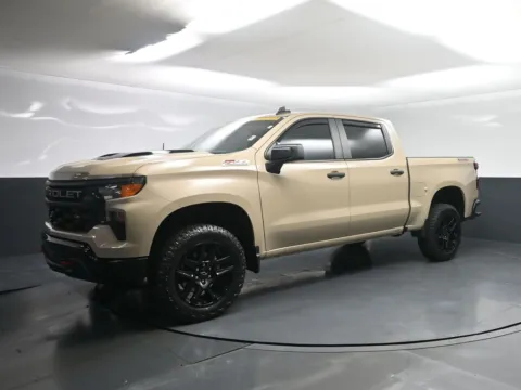 Beige 2022 Chevrolet Silverado 1500 Custom Trail Boss for sale in Terre Haute, IN