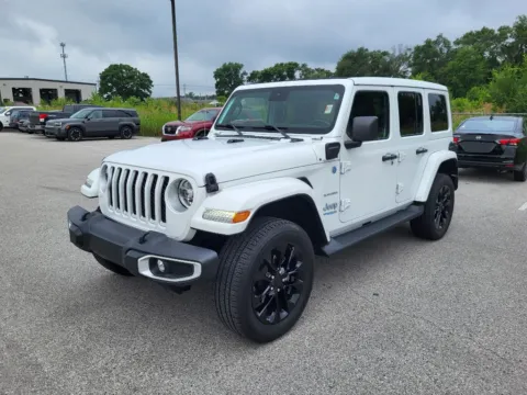 White 2021 Jeep Wrangler Unlimited Sahara for sale in Terre Haute, IN