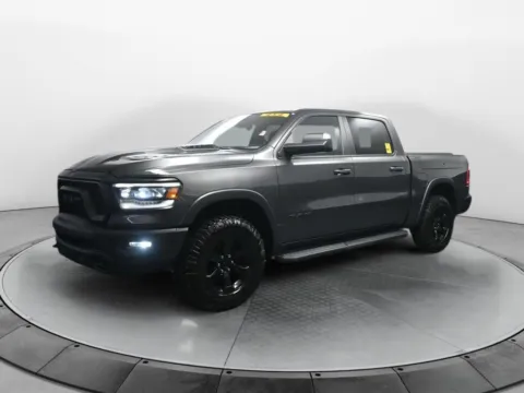 Gray 2022 Ram 1500 Rebel for sale in Terre Haute, IN