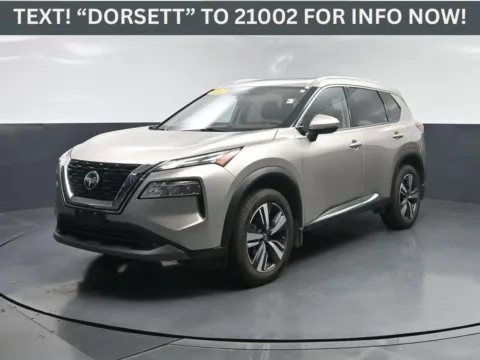 Silver 2021 Nissan Rogue SL for sale in Terre Haute, IN