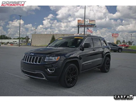 Black 2015 Jeep Grand Cherokee Limited for sale in Terre Haute, IN