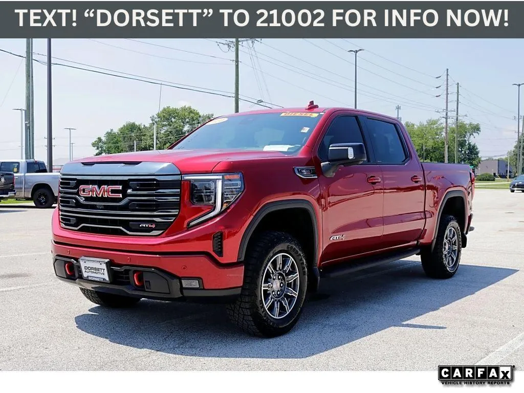 Red 2024 GMC Sierra 1500 AT4 for sale in Terre Haute, IN