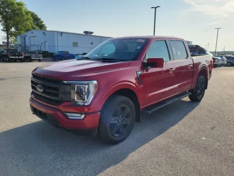Red 2022 Ford F-150 LARIAT for sale in Terre Haute, IN