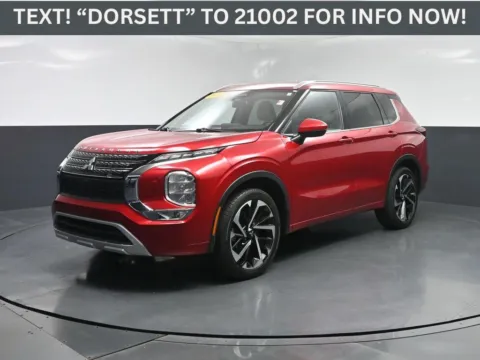 Red 2023 Mitsubishi Outlander SEL for sale in Terre Haute, IN