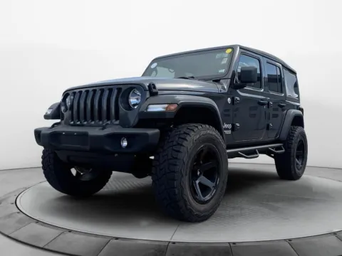 Gray 2020 Jeep Wrangler Sport S for sale in Terre Haute, IN
