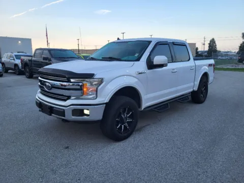 White 2019 Ford F-150 LARIAT for sale in Terre Haute, IN