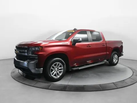 Red 2019 Chevrolet Silverado 1500 LT for sale in Terre Haute, IN