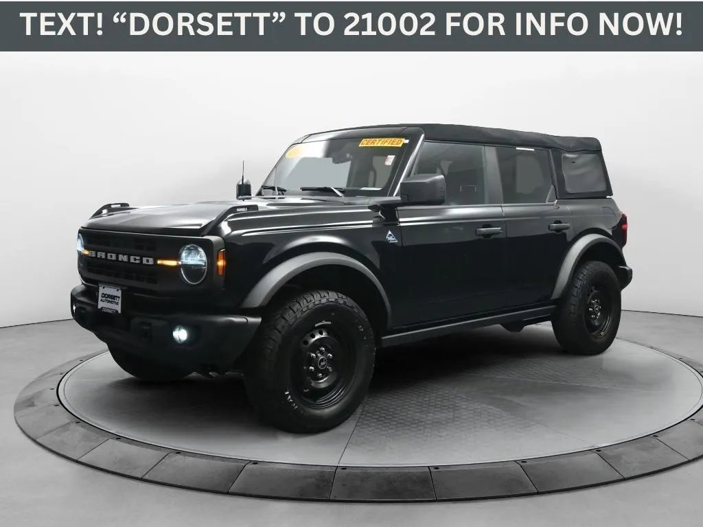 Black 2023 Ford Bronco Advanced Black Diamond for sale in Terre Haute, IN