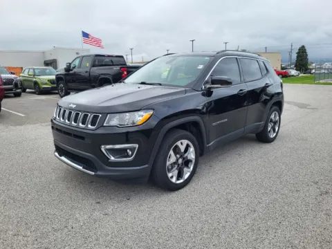 Black 2019 Jeep Compass Limited for sale in Terre Haute, IN