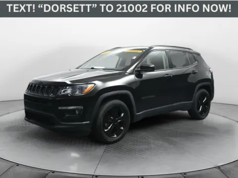 Black 2021 Jeep Compass Altitude for sale in Terre Haute, IN