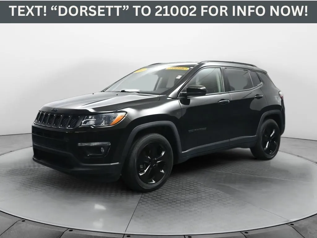 Black 2021 Jeep Compass Altitude for sale in Terre Haute, IN