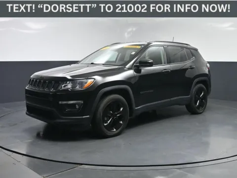Black 2021 Jeep Compass Altitude for sale in Terre Haute, IN