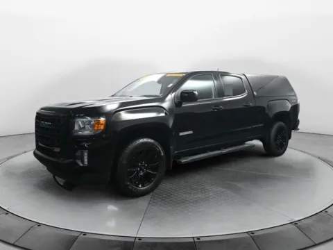 Black 2022 GMC Canyon 4WD Elevation for sale in Terre Haute, IN