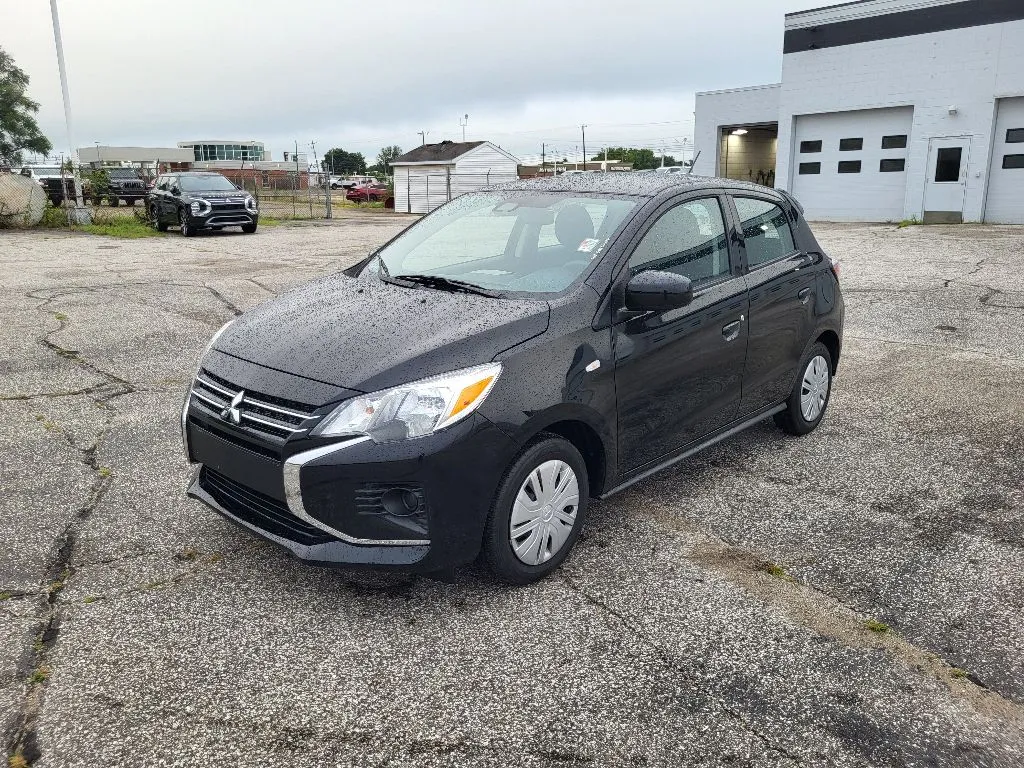 Black 2024 Mitsubishi Mirage ES for sale in Terre Haute, IN