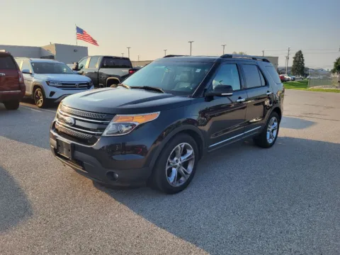 Black 2014 Ford Explorer Limited for sale in Terre Haute, IN