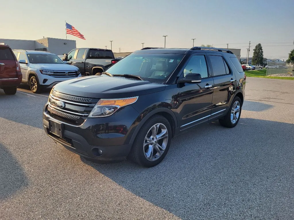 Black 2014 Ford Explorer Limited for sale in Terre Haute, IN