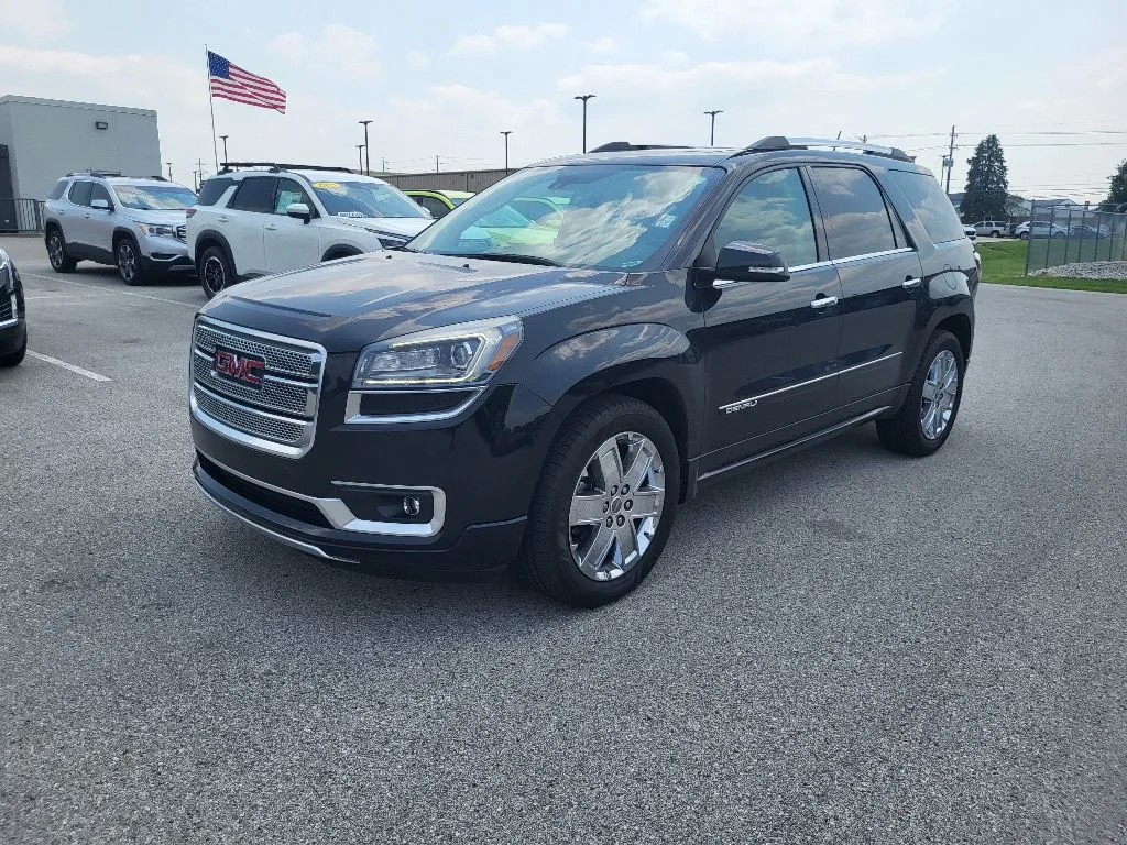 Black 2014 GMC Acadia Denali for sale in Terre Haute, IN