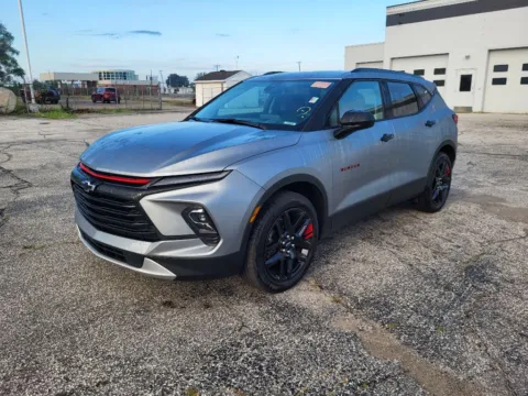 Gray 2023 Chevrolet Blazer LT for sale in Terre Haute, IN