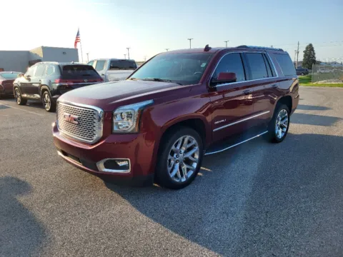 Red 2016 GMC Yukon 1500 Denali for sale in Terre Haute, IN