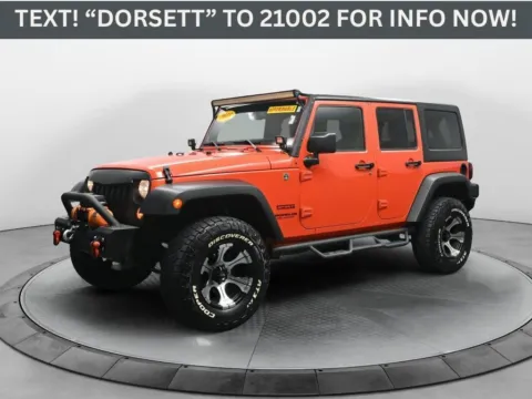 Orange 2015 Jeep Wrangler Sport for sale in Terre Haute, IN