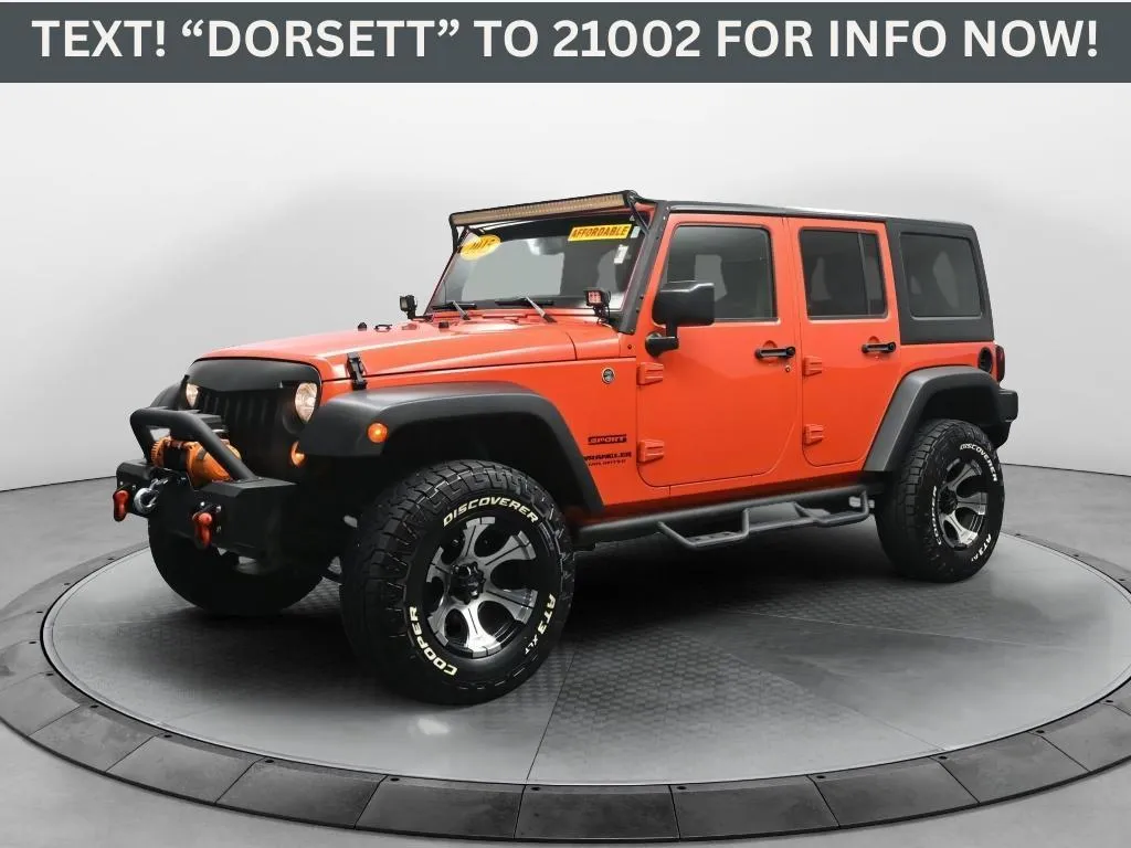 2015 Jeep Wrangler Sport