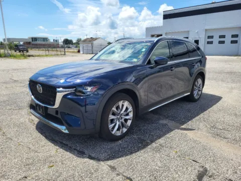 Blue 2024 Mazda CX-90 3.3 Turbo Premium for sale in Terre Haute, IN