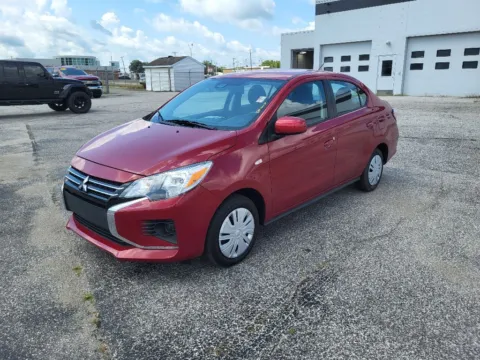 Red 2022 Mitsubishi Mirage G4 ES for sale in Terre Haute, IN