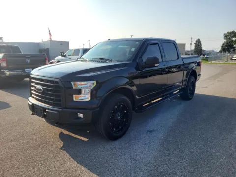 Black 2016 Ford F-150 XLT for sale in Terre Haute, IN