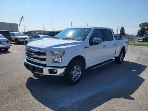 White 2015 Ford F-150 Lariat for sale in Terre Haute, IN