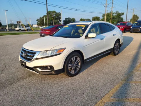 White 2013 Honda Crosstour EX-L for sale in Terre Haute, IN