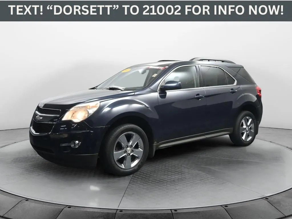Blue 2015 Chevrolet Equinox LT for sale in Terre Haute, IN