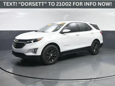 White 2018 Chevrolet Equinox LT for sale in Terre Haute, IN