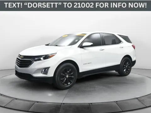 White 2018 Chevrolet Equinox LT for sale in Terre Haute, IN
