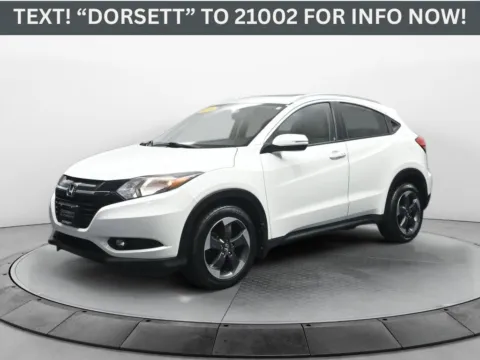 White 2018 Honda HR-V EX-L Navi for sale in Terre Haute, IN