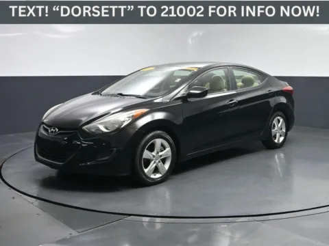 Black 2011 Hyundai Elantra GLS PZEV for sale in Terre Haute, IN