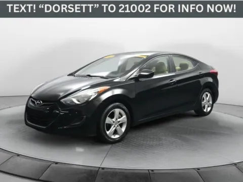 Black 2011 Hyundai Elantra GLS PZEV for sale in Terre Haute, IN