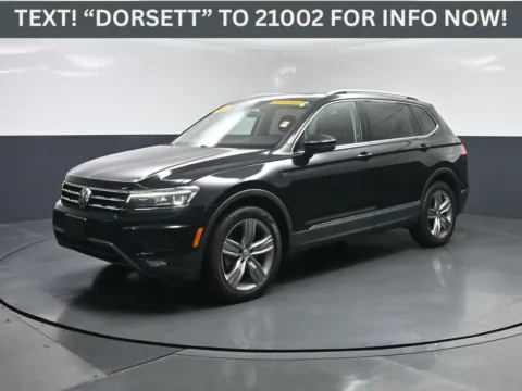 Black 2018 Volkswagen Tiguan SEL Premium for sale in Terre Haute, IN