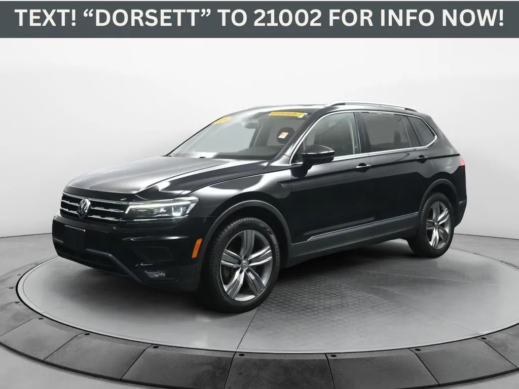 Black 2018 Volkswagen Tiguan SEL Premium for sale in Terre Haute, IN