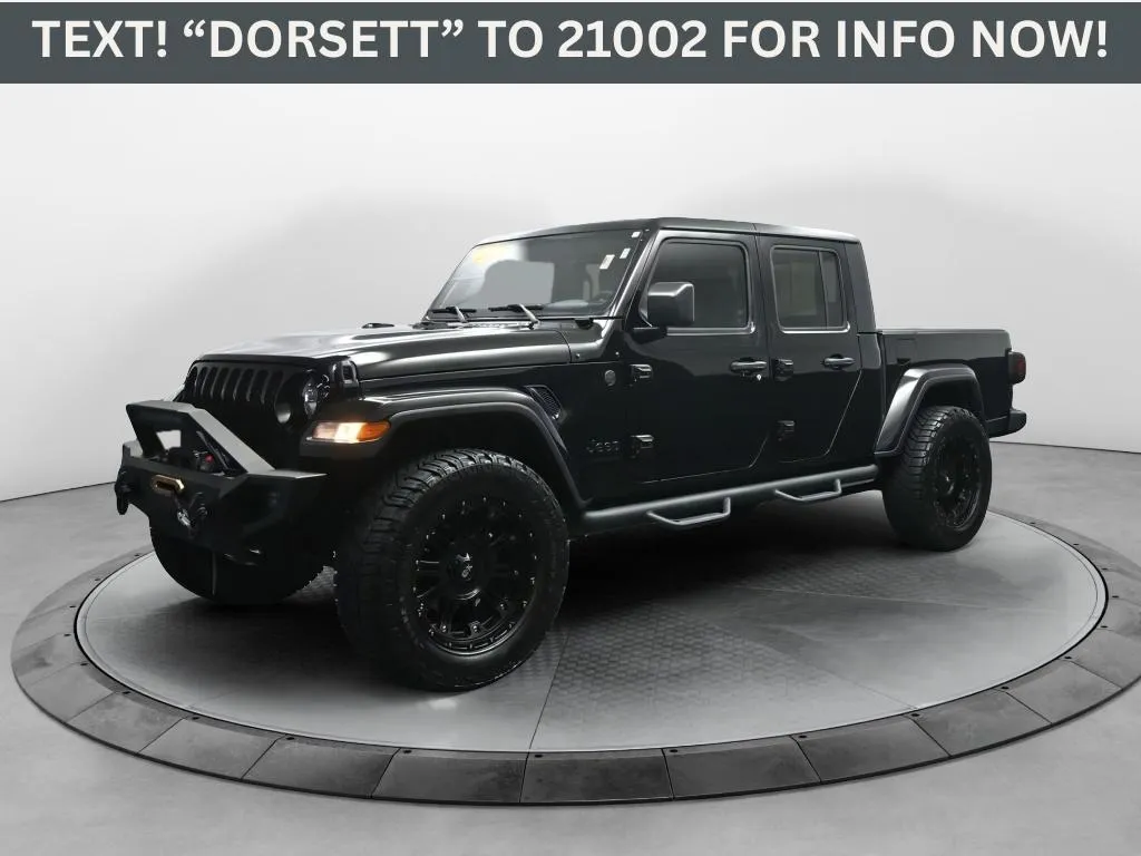 Black 2023 Jeep Gladiator Sport S for sale in Terre Haute, IN