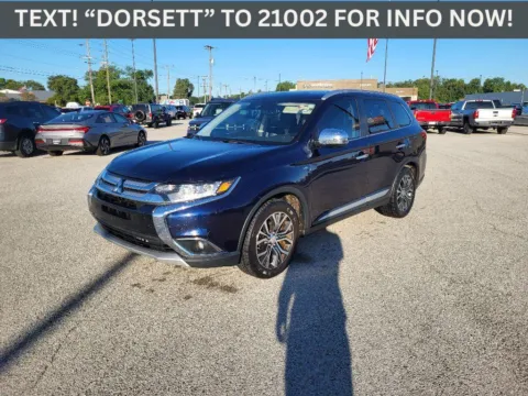 Blue 2017 Mitsubishi Outlander GT for sale in Terre Haute, IN