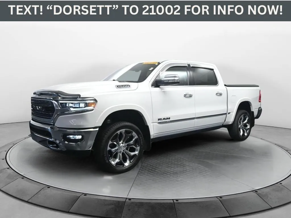 White 2021 Ram 1500 Limited for sale in Terre Haute, IN