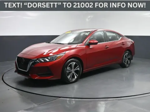 Red 2023 Nissan Sentra SV for sale in Terre Haute, IN