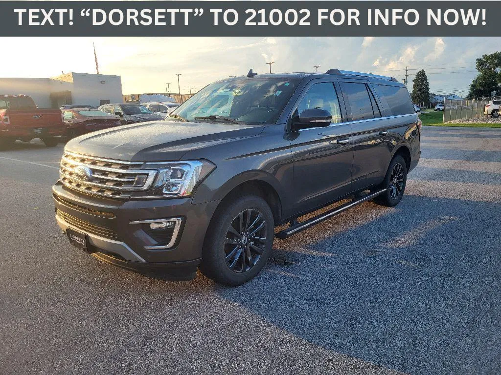 Gray 2021 Ford Expedition MAX Limited for sale in Terre Haute, IN