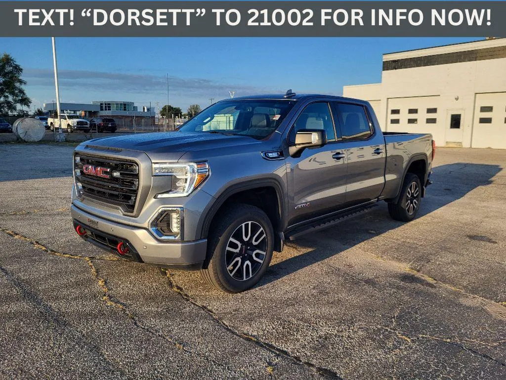 Gray 2022 GMC Sierra Limited 1500 AT4 for sale in Terre Haute, IN