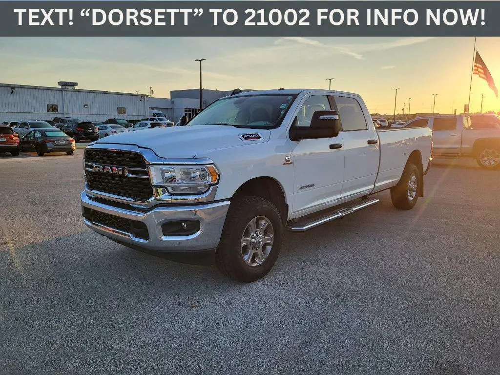 White 2024 Ram 3500 Big Horn for sale in Terre Haute, IN