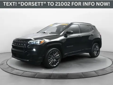 Black 2022 Jeep Compass High Altitude for sale in Terre Haute, IN